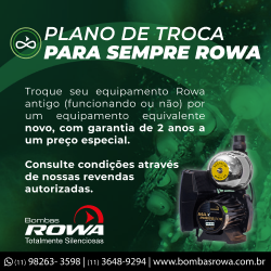 Plano de troca Rowa