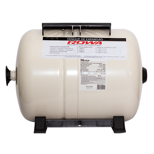 Tanque de Expansão 35L AÇO CARBONO (H/V)