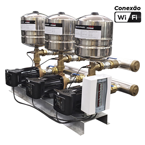 Sistema de Pressurização MODULAR TRIO 270VF (Variador de Frequência) - Mono 220V